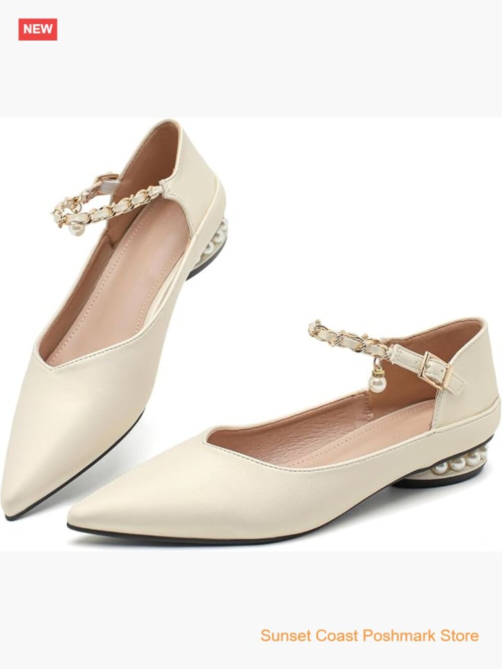 Women's Closed Toe Low Heel Dress Shoes Mary Jane Flats Party Wedding Sexy